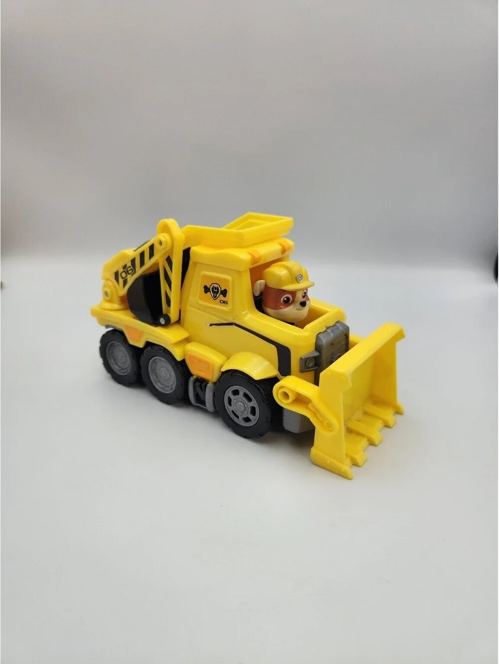 Paw Patrol Rubble Ultimate Rescue Construction Dump Truck & Bulldozer Toy D3